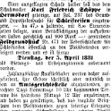 1881-02-03 Hdf Zwangsvollstreckung Schoeppe
